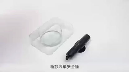 2-in-1 Car Emergency Tool | Window Breaker & Seat Belt Cutter | High-Hardness Tungsten Steel
